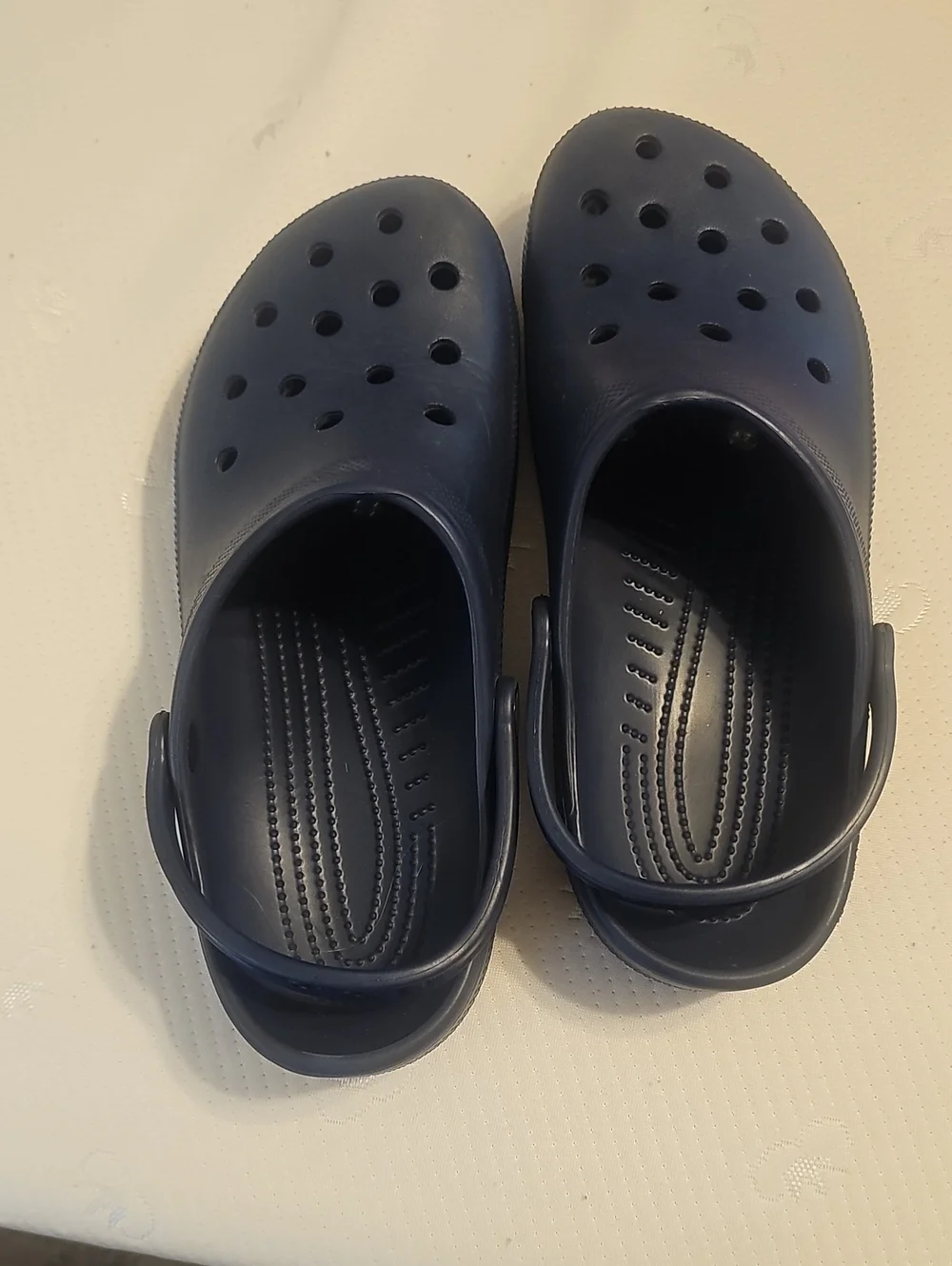 Men's Navy Blue Lightweight Comfort Clogs